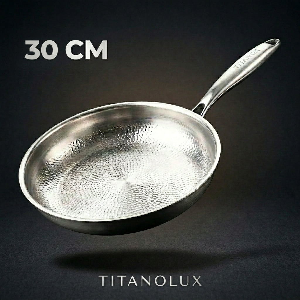 Poêle 100% Titane Pur — TITANOLUX®
