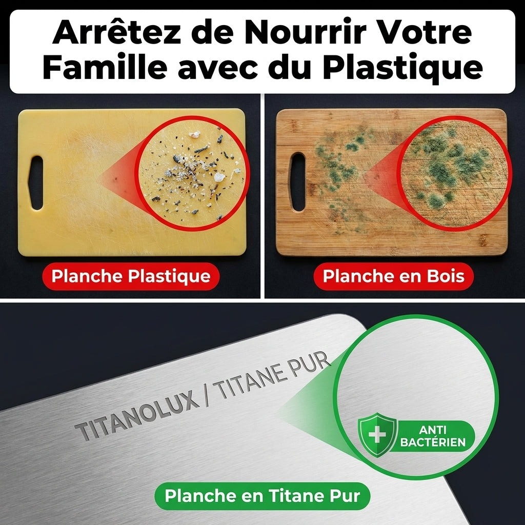 Planche Titanolux® — L’Alternative Saine aux Planches Classiques