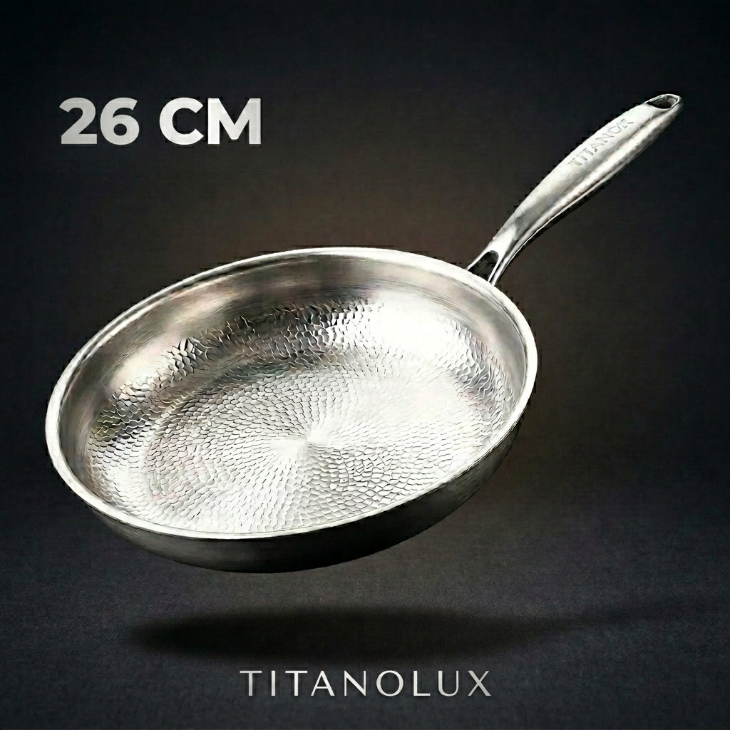 Poêle 100% Titane Pur — TITANOLUX®