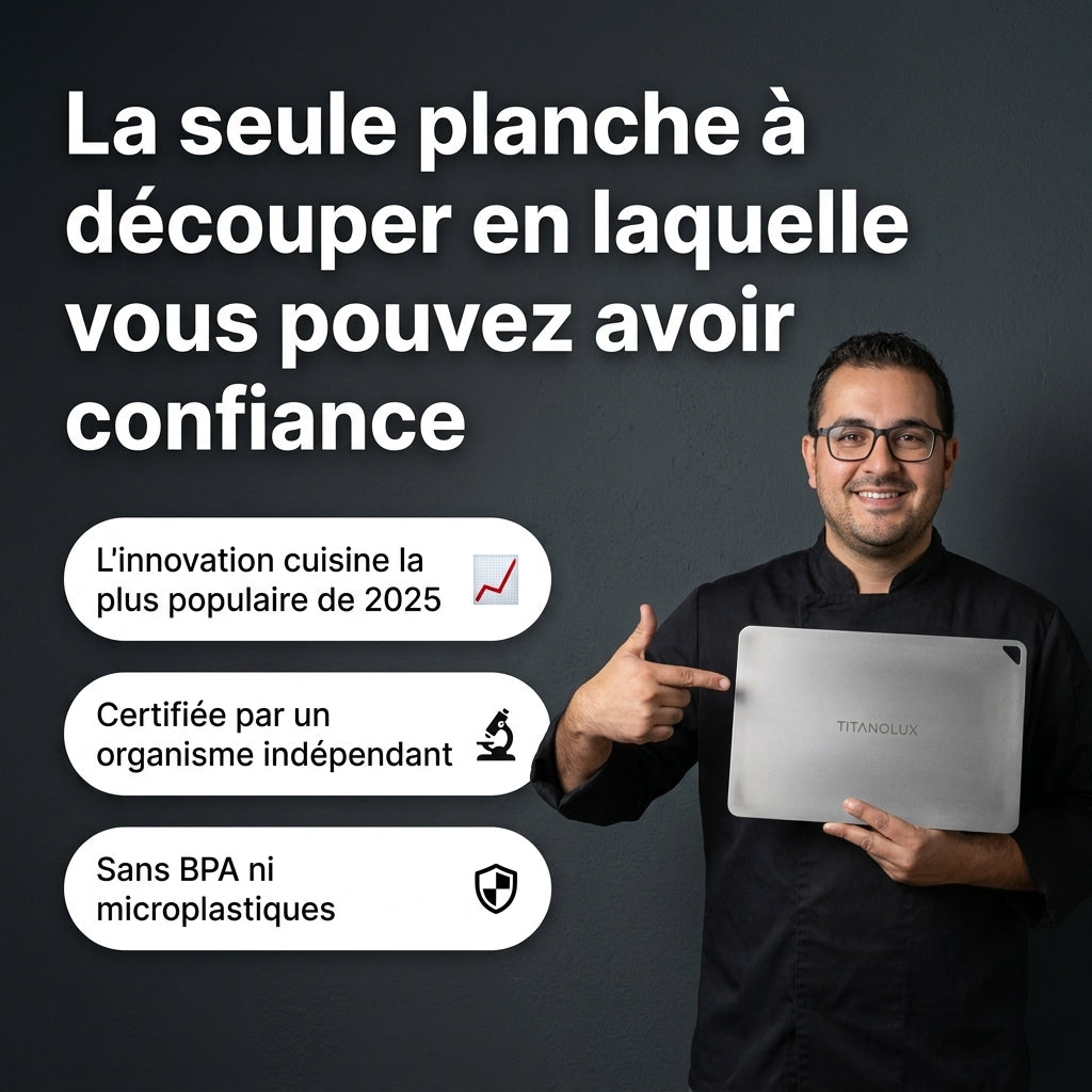 Planche Titanolux® — L’Alternative Saine aux Planches Classiques