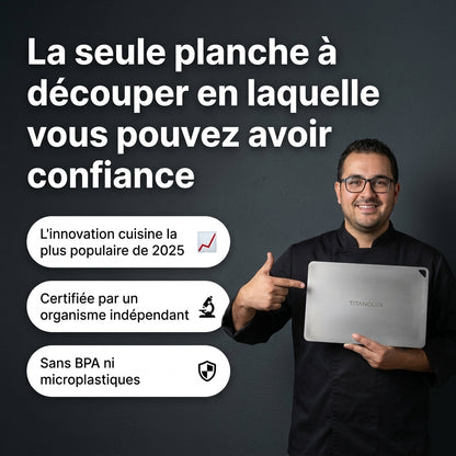 Planche Titanolux® — L’Alternative Saine aux Planches Classiques