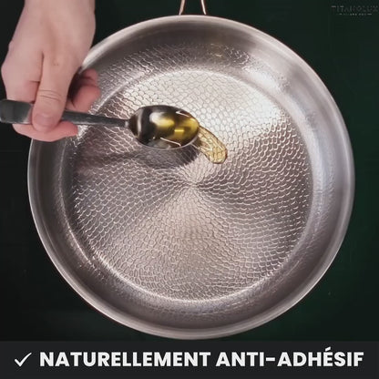 Poêle 100% Titane Pur — TITANOLUX®